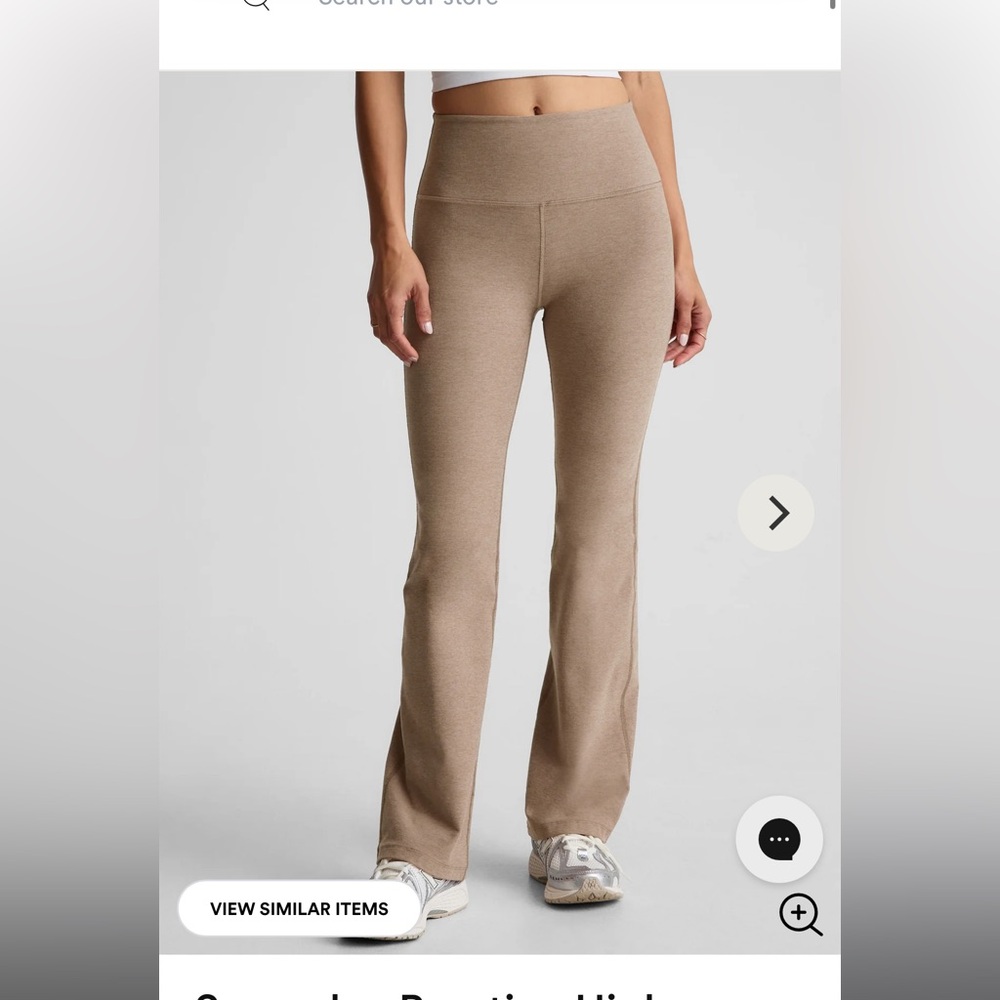 Beyond yoga Spacedye Practice High Waisted Bootcut Pant Size Small